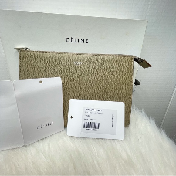 CELINE Trio Cosmetics Pouch - Picture 4 of 15